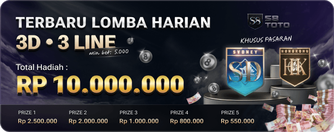 LOMBA HARIAN 3D-3LINE